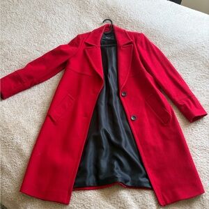 Zara Classic Red Coat